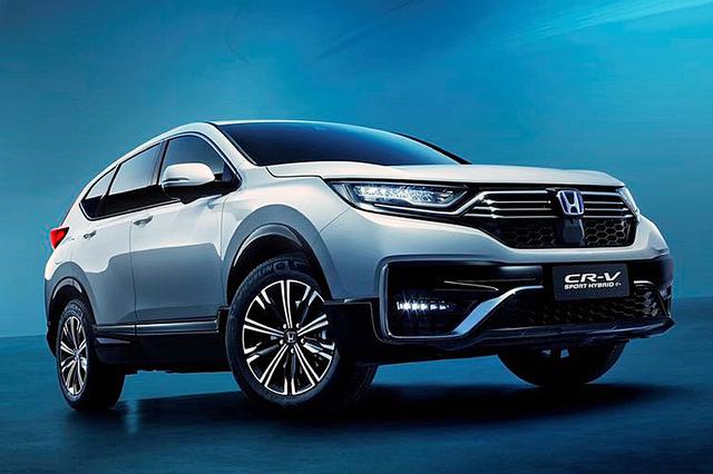 画像: 中国ホンダ初のプラグインハイブリッド搭載車となる「CR-V PHEV」。