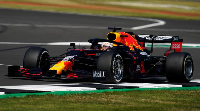画像: 2020年F1第5戦70周年記念GPを制したマックス・フェルスタッペン(レッドブル・ホンダ)。