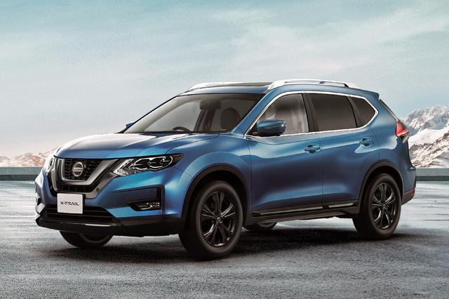画像: エクストレイル 20Xi Vセレクション(4WD)_ボディカラーは、シャイニングブルー。
