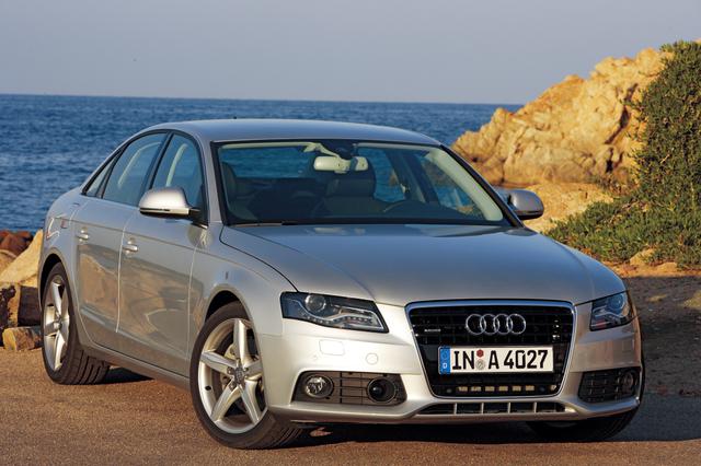 画像: 第三世代クワトロシステムを搭載するA4 3.2FSI クワトロ。