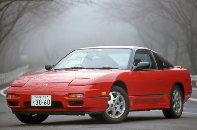 画像: 北米仕様と同じバンパーが与えられた180SX。マスクは好みの分かれるところだ。