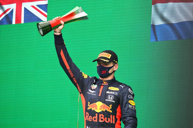 画像: 3位に入賞したマックス・フェルスタッペン(レッドブル・ホンダ)。ただメルセデスAMG攻略まではいかなかった。