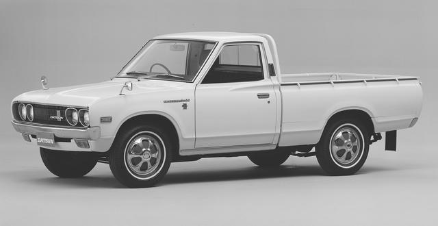 画像: 写真は1972年式のダットサン ピックアップ 1500DX(6代目 620型)。