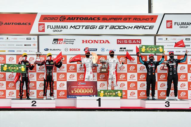 画像: 2位、3位で満足はしていないが、HONDAにとって(久々に)明るいニュースなので今日は笑顔。