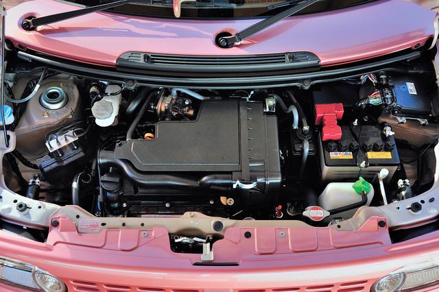 画像: 先にフルモデルチェンジされたワゴンRと同じK6A型エンジンを搭載。軽い車重とギアレシオの差別化で、ノンターボはより軽快なフィーリングだ。