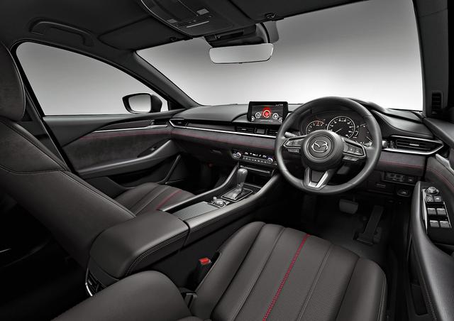 画像: マツダ 6 25T Sパッケージのインテリア。
