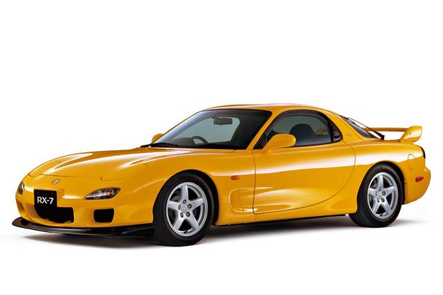 画像: 3代目 RX-7(タイプRバサースト:2001年)