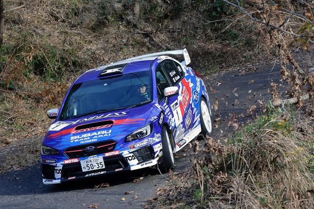 画像: 全日本ラリー選手権JN1クラスでタイトルを獲得したSUBARU WRX STI。新井大輝がドライブ。