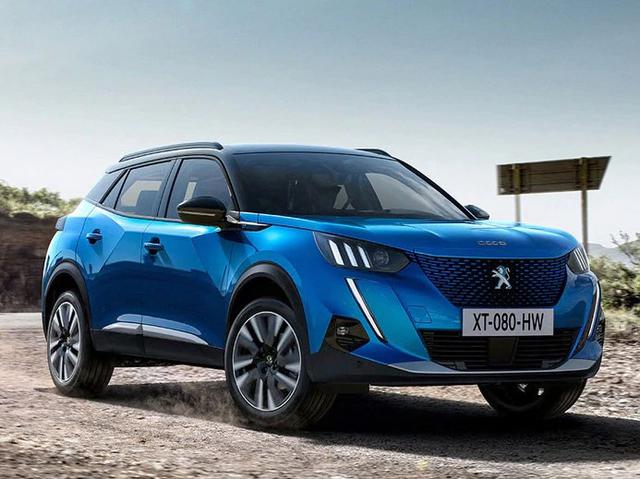 画像: プジョー・ブランドの電動化モデル「SUV eー2008」。