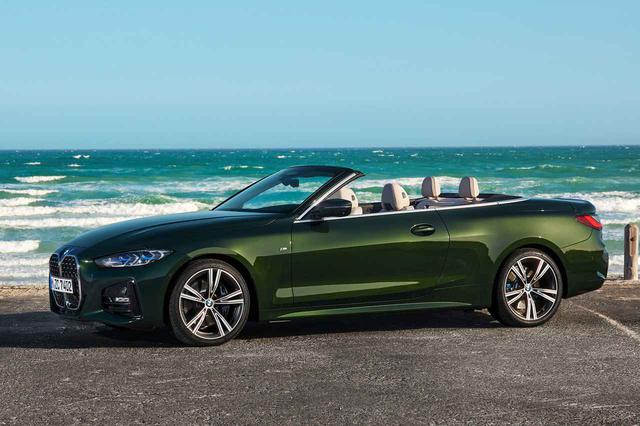画像: 2020年10月にフルモデルチェンジした4シリーズクーペに続き、カブリオレも登場。