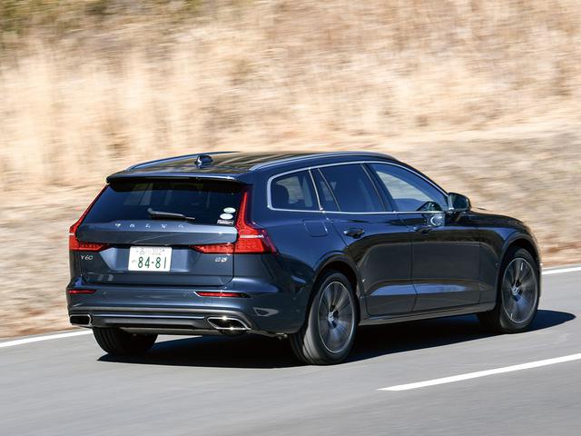 画像: ハンドリングと快適性を高いレベルで両立させるV60 B5インスクリプション。