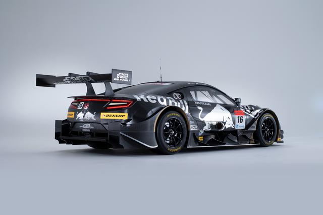 画像: 2021年、タイヤをダンロップに変更してスーパーGT GT500クラスに参戦することになったTEAM Red Bull MUGENのHonda NSX-GT。