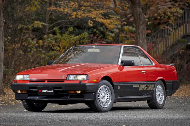 画像: アドバン HF タイプDを装着した日産 スカイライン(DR30型)。