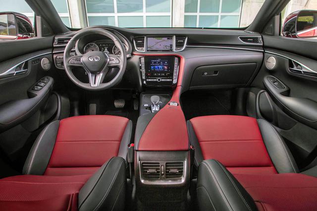 画像: インフィニティ QX55のインテリア。