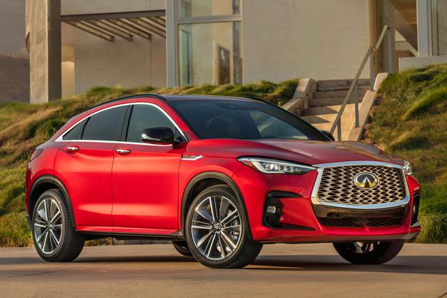 画像: 2022年モデルから北米で販売が開始されるインフィニティ「QX55」。