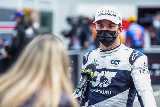 画像: スタート時のタイヤ選択に失敗、大きく順位を失ったピエール・ガスリー(アルファタウリ・ホンダ)。それでも7位に入賞した。