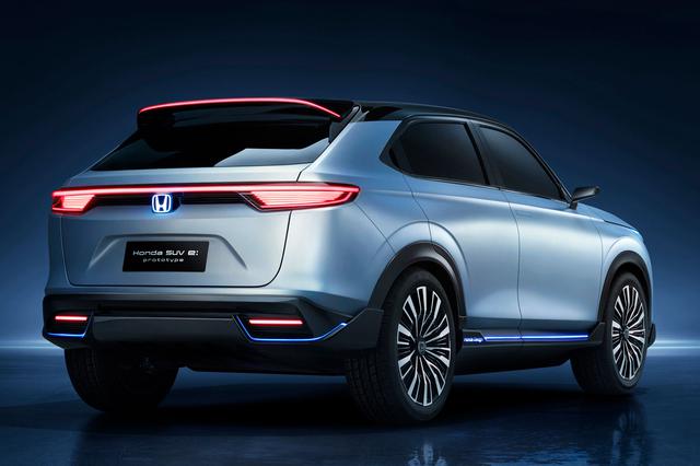 画像: 広汽ホンダ初のEVプロトモデル「Honda SUV e:prototype」の量産モデルは、2022年春に登場する予定。