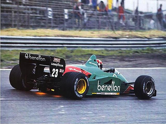 画像: 1985年、OZホイールの最初のシングルシーターマシンは、ユーロレーシング・アルファロメオF1チームだった。