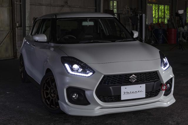 画像: 写真は、純正LEDヘッドランプ車用のジュエルヘッドランプを搭載している。