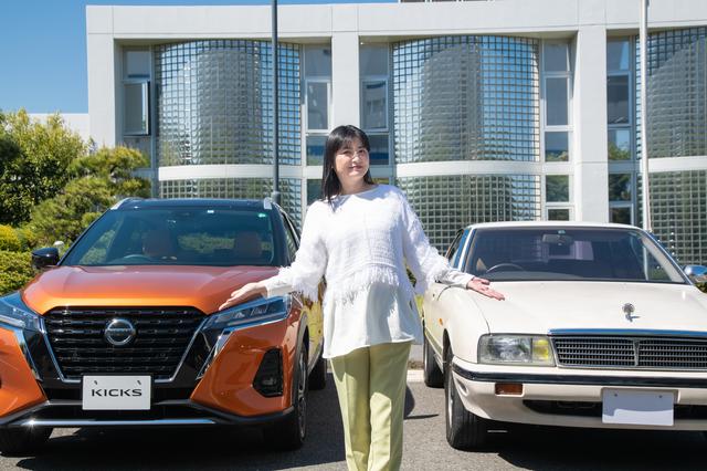 画像: シーマのレストア中は、代車として日産キックスが貸し出された。