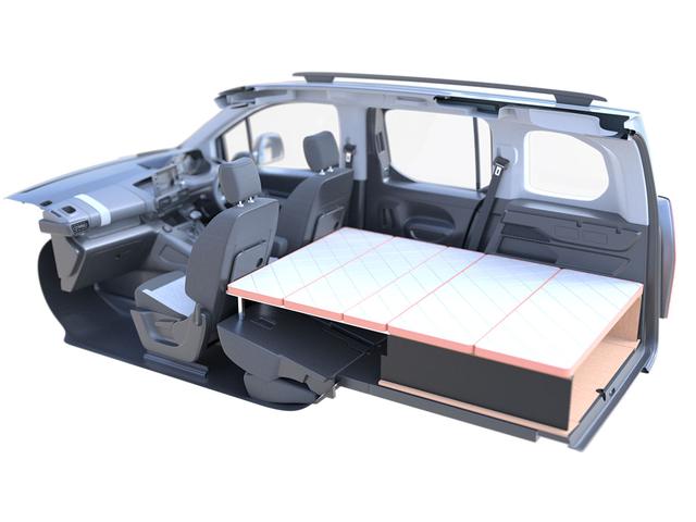 画像: アグレ ベッドキットはいたってシンプルな構造なので、車体への加工は一切いらない。