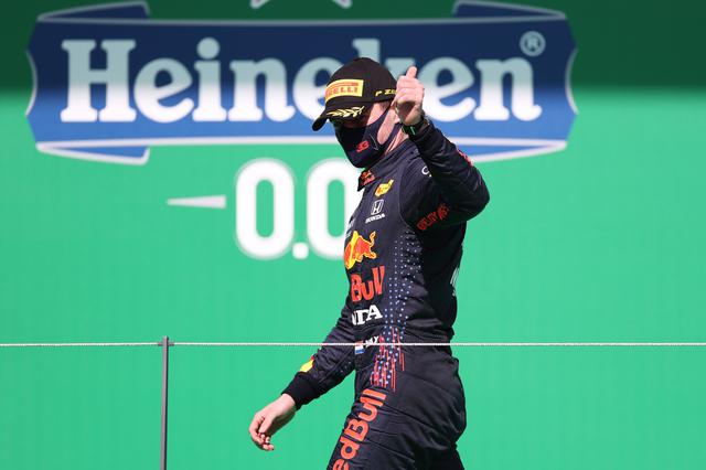 画像: 予選3位、決勝では2位表彰台を獲得したレッドブル・ホンダのマックス・フェルスタッペン。