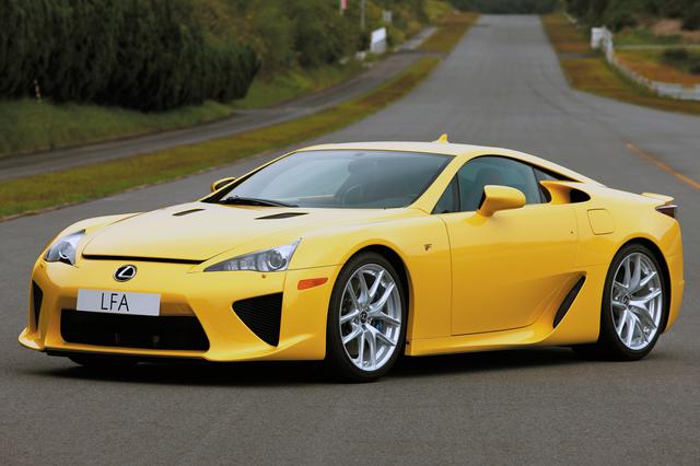 画像: 第9位:レクサス LFA(LFA10型:2009年10月購入希望受付開始)