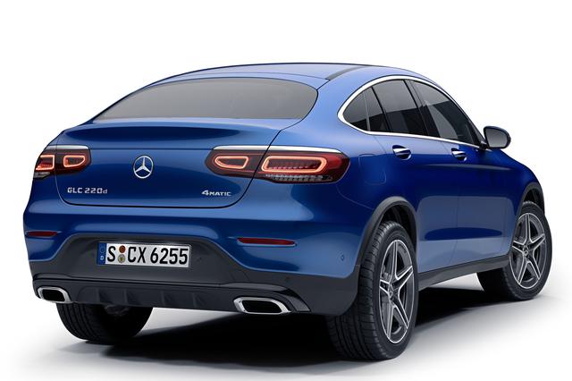 画像: GLCクーペの「GLC 220 d 4MATIC Sports Line Edition」も同時に登場。仕様はGLCと共通。