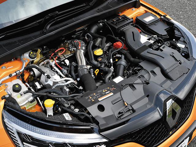 画像: 1.8L直4ターボエンジンを搭載。メガーヌR.S.もR.S.トロフィーと同様に最高出力300ps、最大トルク420Nmを発生する。