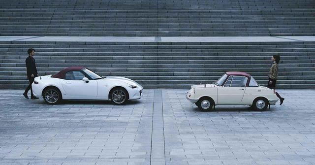 画像: 最新ロードスターとR360、時空を超えた出会い。