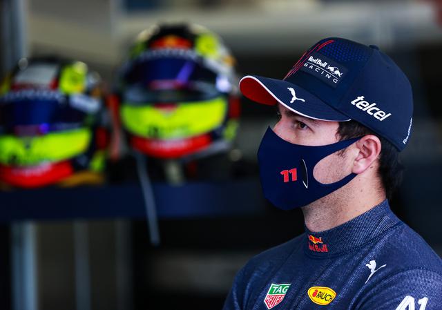 画像: 6番グリッドから決勝スタートすることになったセルジオ・ペレス(レッドブル・ホンダ)。