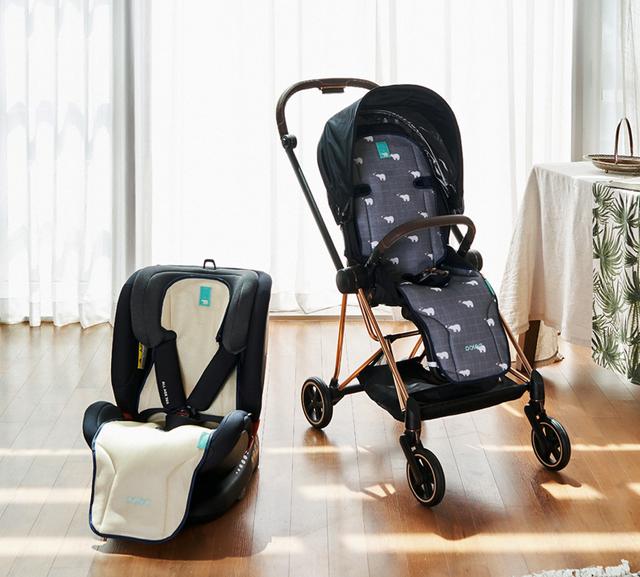 画像: 韓国では800日で約15万枚も販売されたという、ファン付き子ども用クールシート「airluv(エアラブ)」。