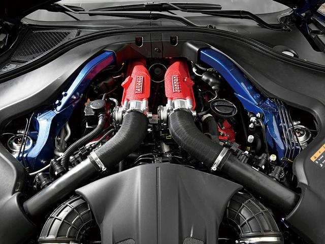画像: 4年連続インターナショナルエンジンオブザイヤーに選ばれた、ポルトフィーノM搭載の3.9L V8ターボエンジンを搭載。