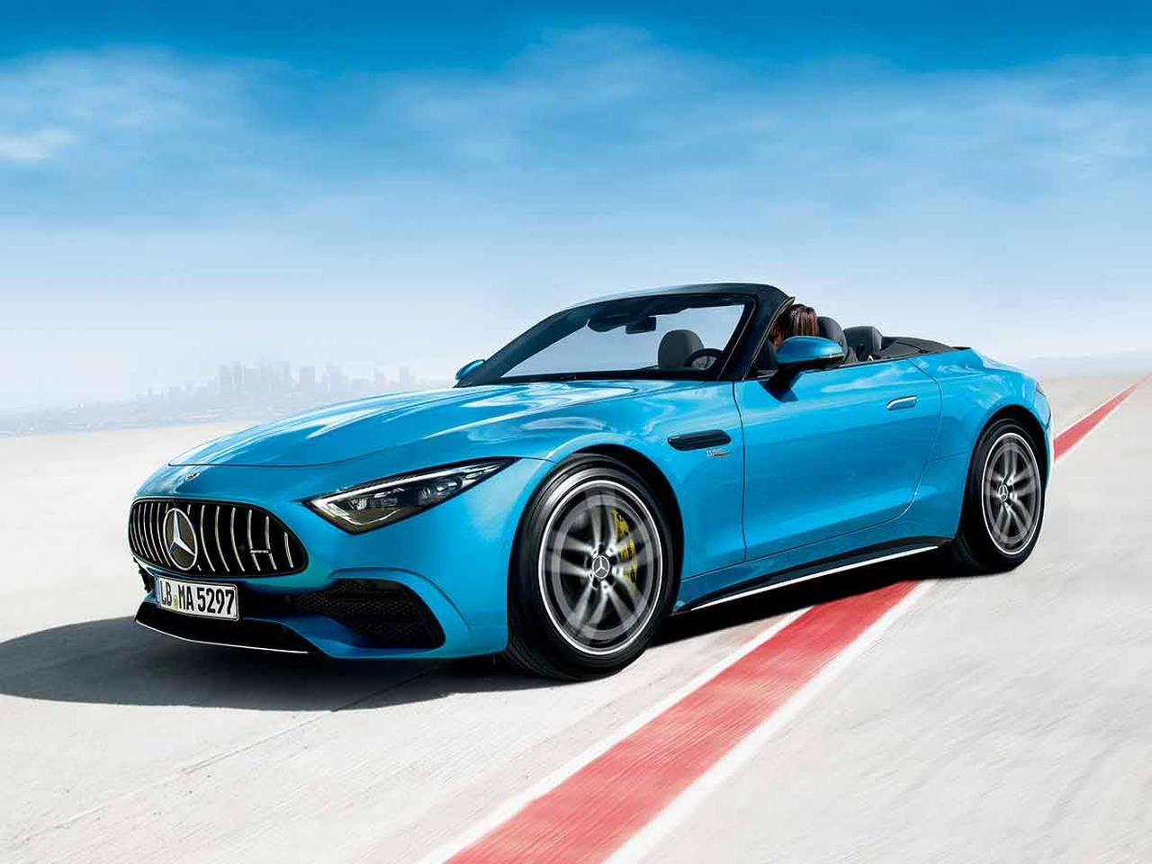 7代目「メルセデスAMG SL」がデビュー。日本仕様は2L直4ターボ