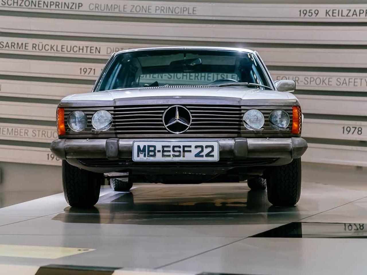 7番目の画像 - 50年前のメルセデス・ベンツの安全実証実験車両「ESF22