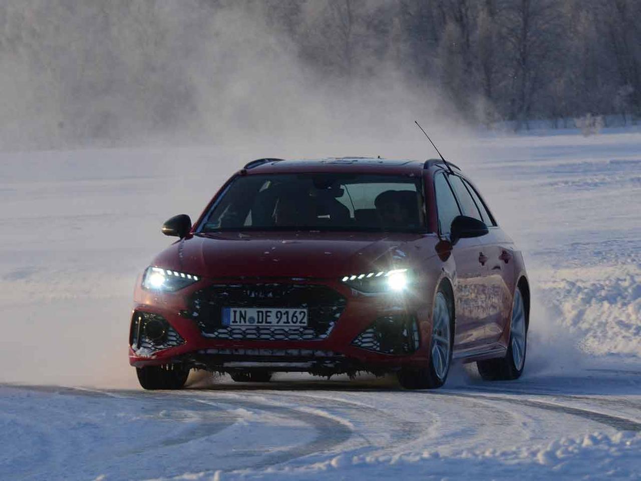 運転技術を磨くアウディ ドライビング エクスペリエンス「極寒の北極圏