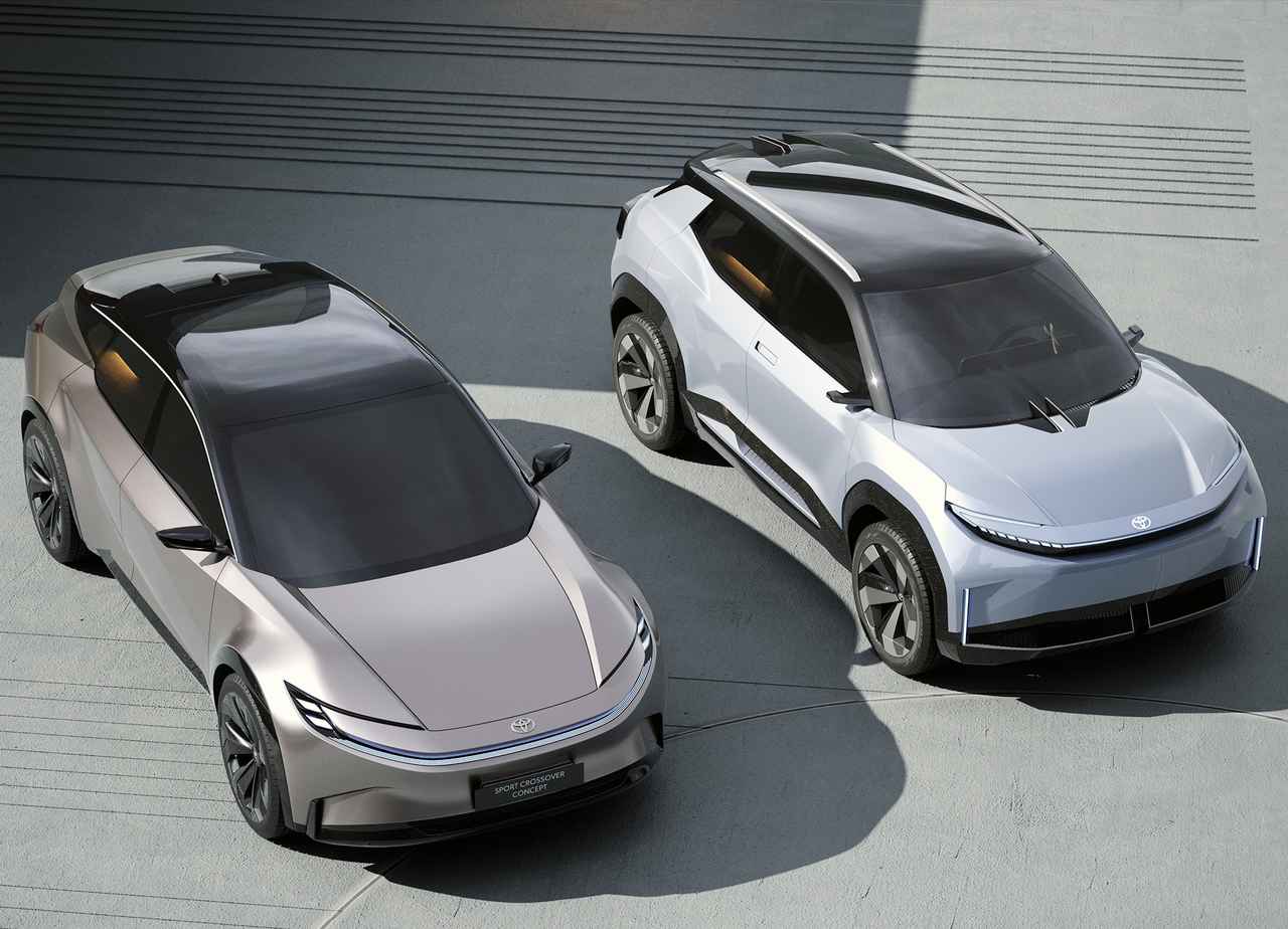 スポーツ系クロスオーバーと都会派SUVに新風。トヨタがヨーロッパで2台のコンセプトBEVをプレビュー (1/2) Webモーターマガジン