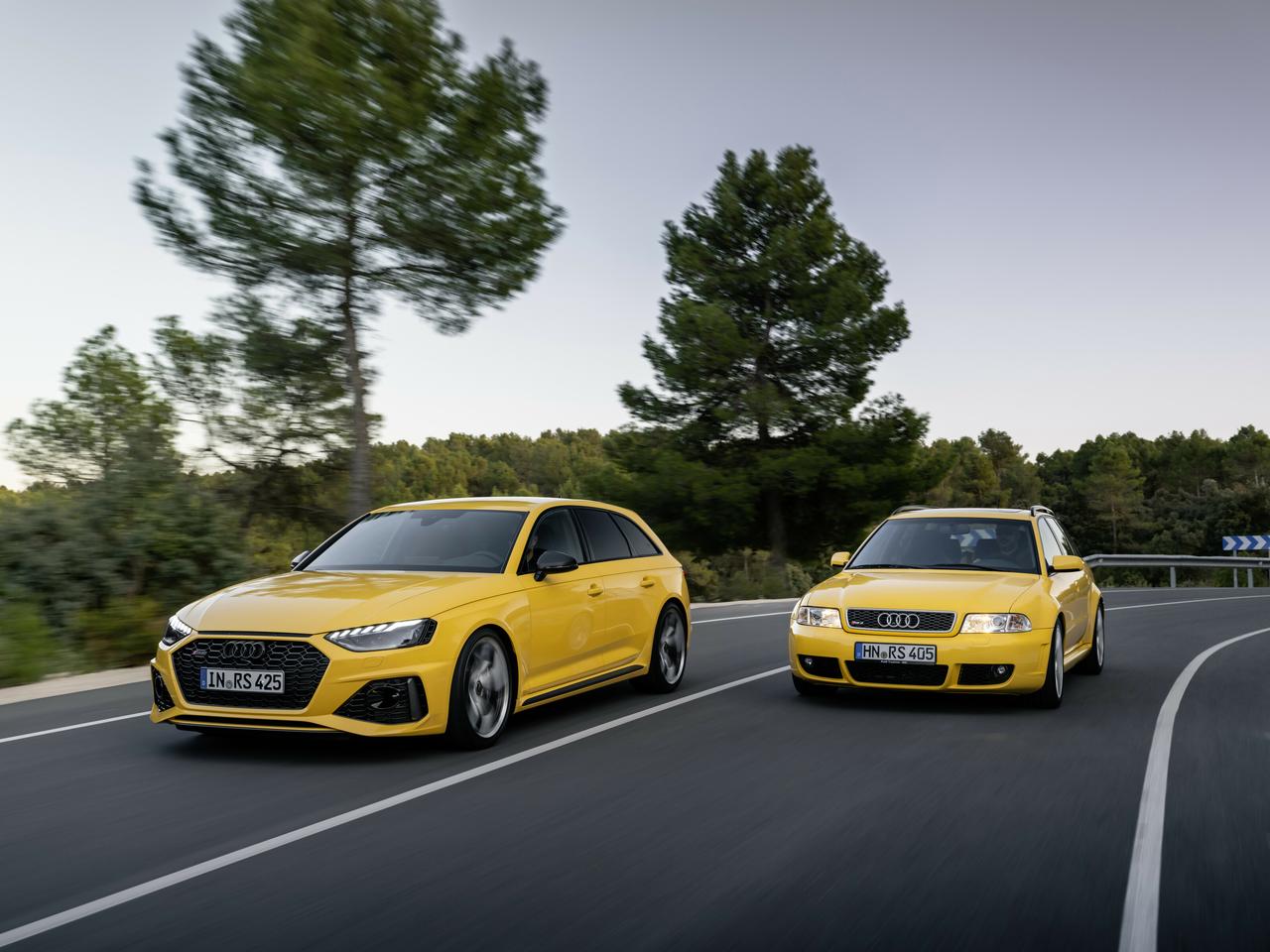 欧州で、アウディRS 4誕生25周年を記念した限定車が登場、初代RS4の
