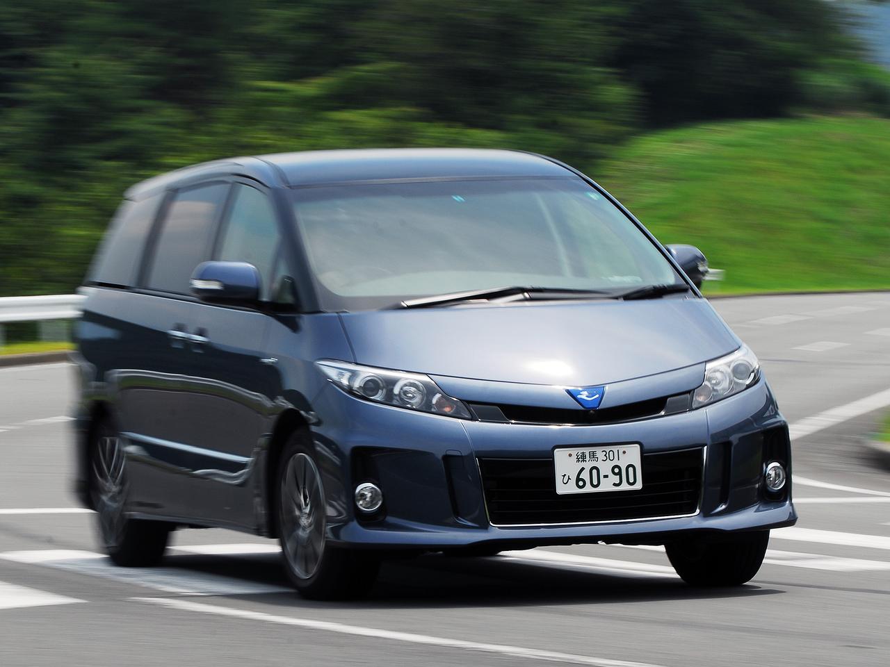エスティマハイブリッド トヨタ・エスティマハイブリッド（4WD/CVT）／エスティマ（FF/CVT