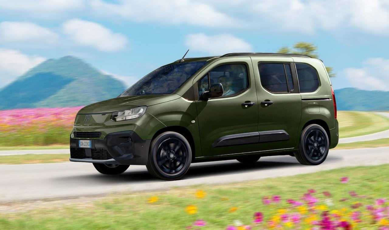 特別限定色のグリーンが映える！ フィアット「ドブロ」にオシャレな