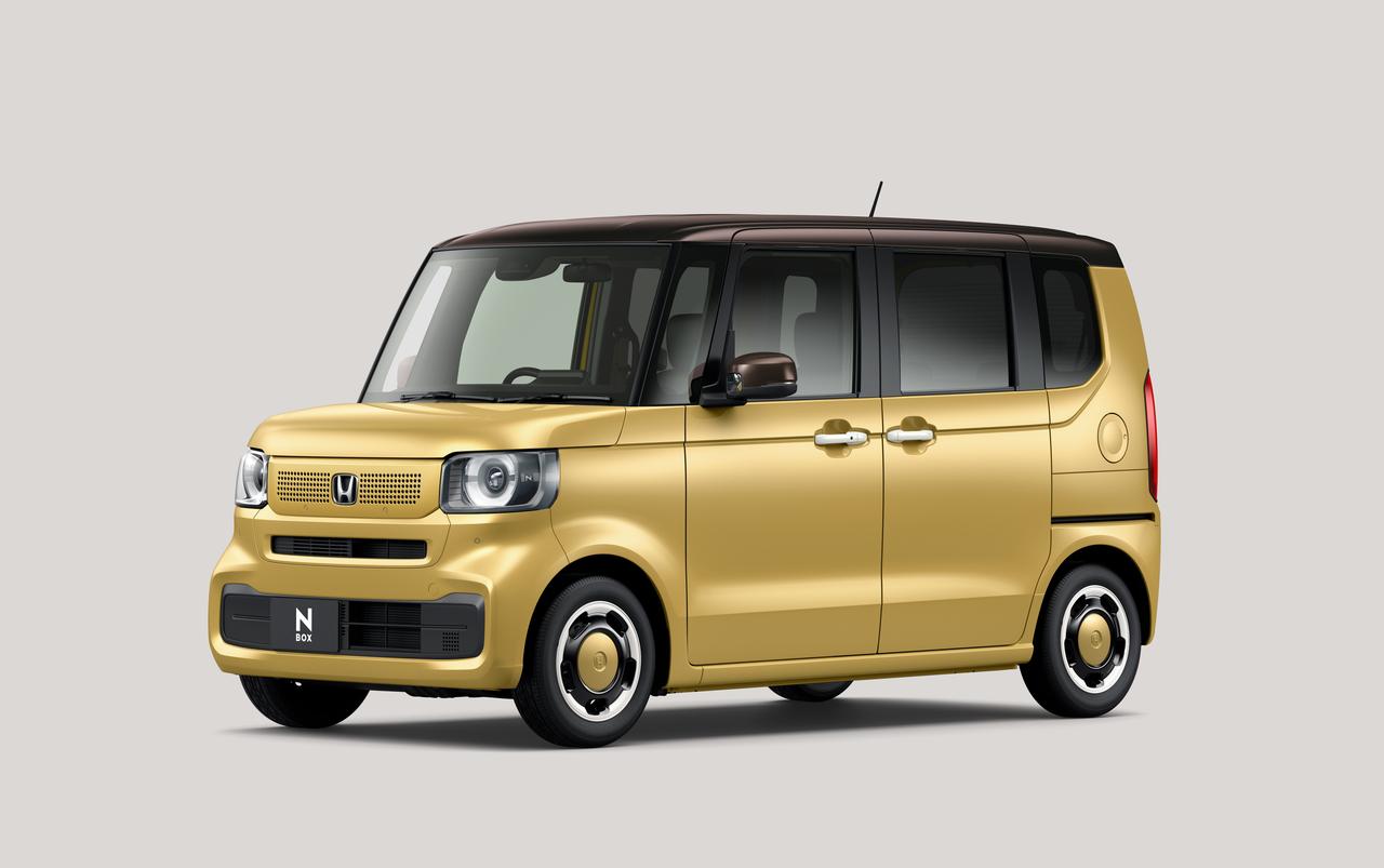 軽自動車の王者、ホンダ「N-BOX」が初めての一部改良を実施。新色の2
