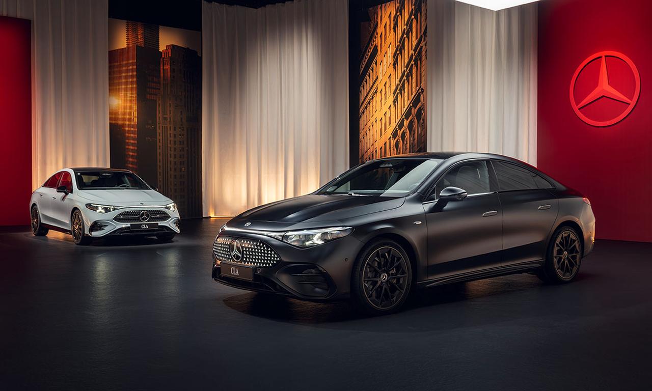 画像: ３代目メルセデス・ベンツ「CLA」のパワーソースはBEVとMHEVの２本立て！ 先進のインフォテインメントが未来志向の快適ドライブを約束 - Webモーターマガジン