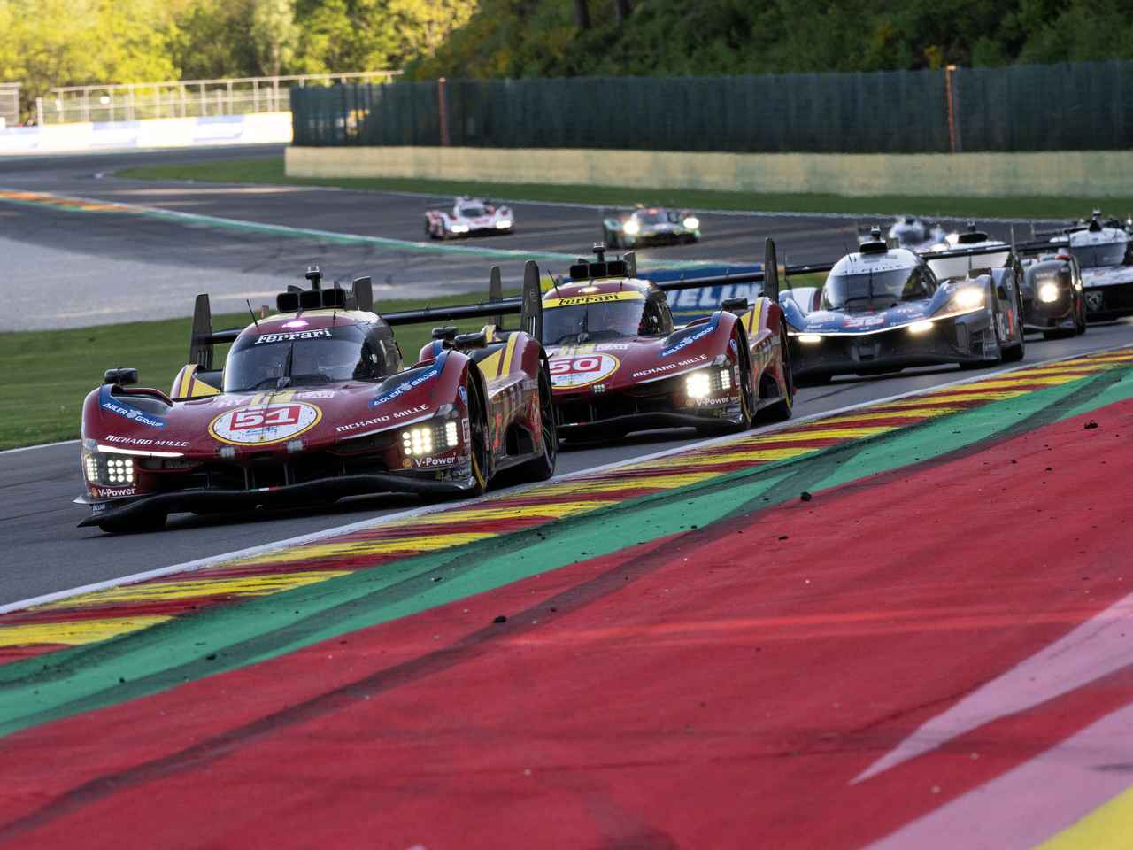 WEC第3戦、フェラーリが開幕から3連勝、ライバルを圧倒してル・マンに