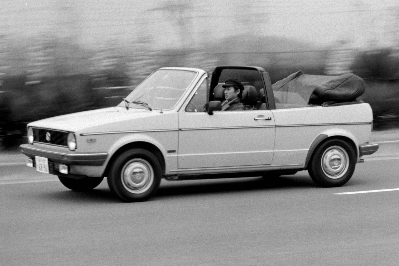 画像: 【VW ゴルフ クロニクル Vol.1 ダイジェスト（3）】初代ゴルフ カブリオ 1980年2月号 - Webモーターマガジン