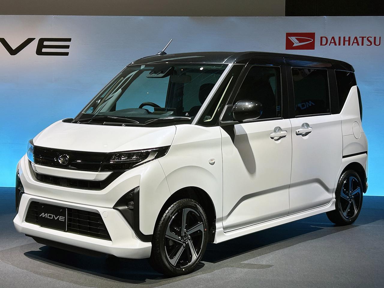 ダイハツムーブ ダイハツが新型「ムーヴ」を発表。スライドドアを採用して全方位で軽の