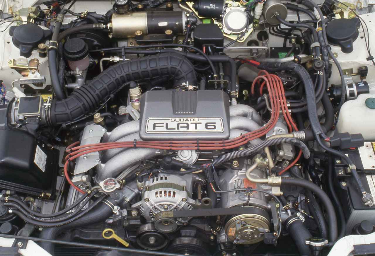 2.7L水平対向搭載！アルシオーネVXの心臓部を探る【GT