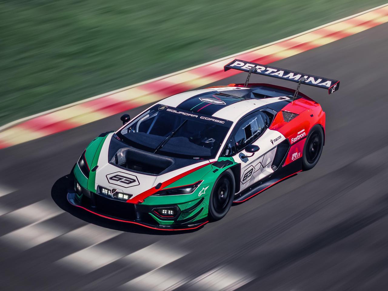 画像 : 1番目の画像 - ランボルギーニが新しいレース車両「テメラリオGT3」を世界初公開 - Webモーターマガジン