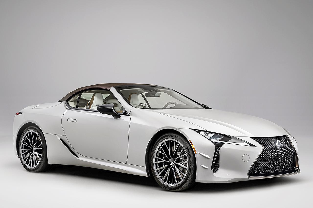 画像: レクサス LC500コンバーチブル インスピレーション シリーズ(北米仕様)。