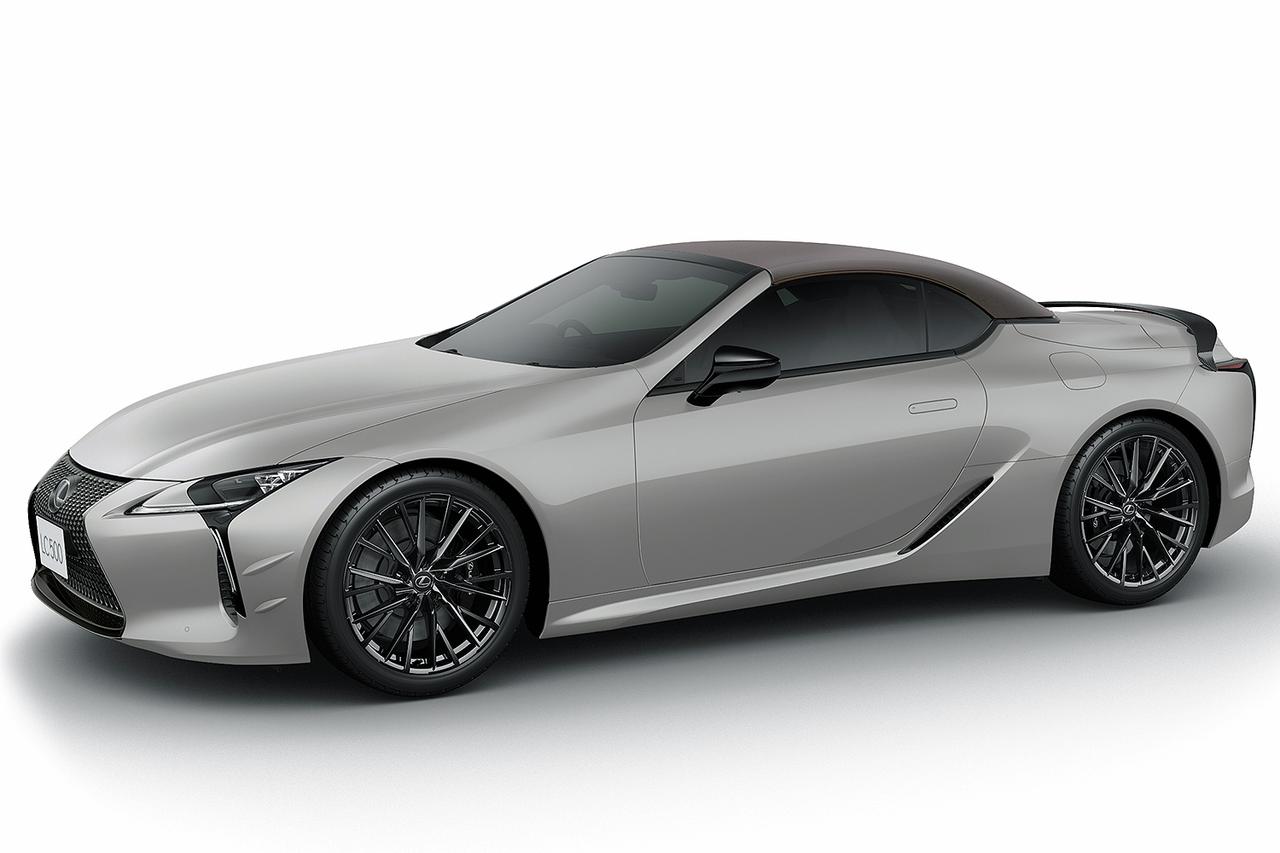 画像: レクサス LC500コンバーチブルの特別仕様車「ピナクル」。