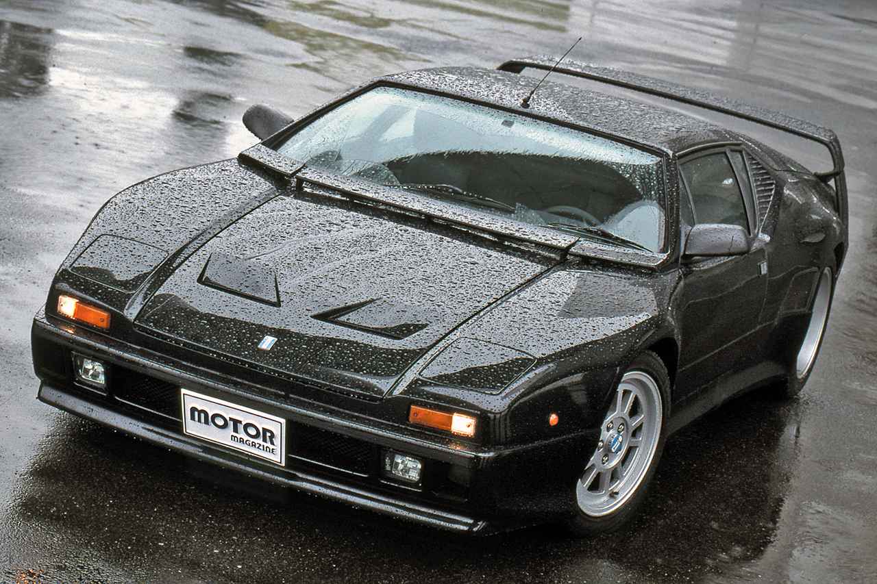 画像: 1990年のトリノ モーターショーでビッグマイナーチェンジされた、パンテーラの最終型。デザインはガンディーニが手がけた。